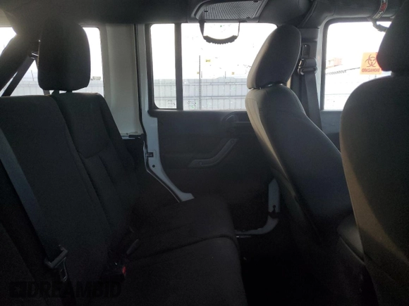 2018 Jeep Wrangler JK Unlimited Sport S with VIN 1C4BJWDG2JL846307, listed as a Copart auction lot 87287374 with 0 mi miles and Salvage Title. Bid and sale history available at carsss.com. Image 10.