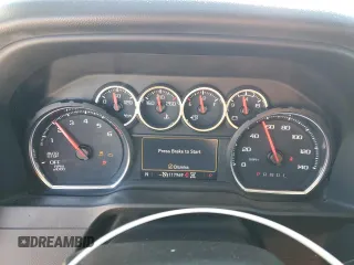 2021 Chevrolet Silverado 1500 LT with VIN 1GCUYDED6MZ317425, listed as a Copart auction lot 42543185 with 117,969 mi miles and Salvage Title. Bid and sale history available at carsss.com. Image 9.