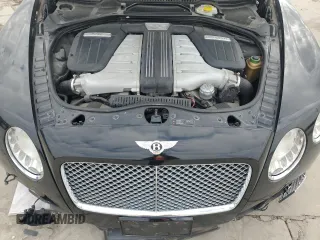 2012 Bentley Continental GT with VIN SCBFR7ZAXCC077193, listed as a Copart auction lot 41443665 with 90,262 mi miles and Clean Title. Bid and sale history available at DreamBid. Image 11.