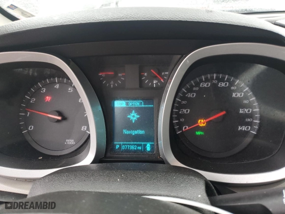 2017 Chevrolet Equinox LT with VIN 2GNFLFEK6H6335224, listed as a Copart auction lot 47657645 with 77,362 mi miles and Salvage Title. Bid and sale history available at carsss.com. Image 9.