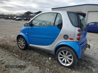 2006 Smart fortwo with VIN WME4503321J273497, listed as a Copart auction lot 83279784 with 51,749 mi miles and Non Repairable. Bid and sale history available at DreamBid. Image 2.