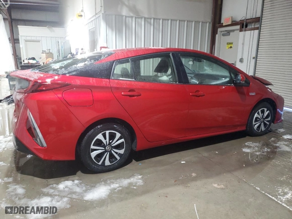 2018 Toyota Prius Prime Plus with VIN JTDKARFP5J3100304, listed as a Copart auction lot 88994325 with NaN miles and Salvage Title. Bid and sale history available at carsss.com. Image 3.