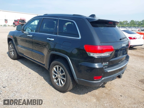 2014 Jeep Grand Cherokee Limited with VIN 1C4RJFBM5EC496734, listed as a IAAI auction lot 42809206 with 68,983 mi miles and . Bid and sale history available at DreamBid. Image 3.