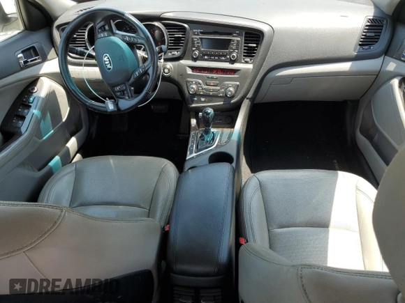 2013 Kia Optima EX with VIN 5XXGN4A71DG238043, listed as a Copart auction lot 62005815 with 118,519 mi miles and Salvage title. Bid and sale history available at DreamBid. Image 8.