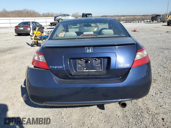 2011 Honda Civic Cpe EX with VIN 2HGFG1B86BH510402, listed as a Copart auction lot 43809325 with 194,931 mi miles and Salvage Title. Bid and sale history available at carsss.com. Image 6.