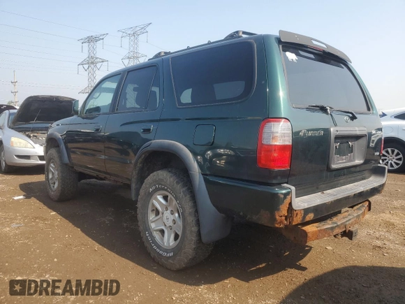 1999 Toyota 4Runner SR5 с VIN JT3HN86R2X0229206, выставлен на аукционе Copart как лот 59967625 с пробегом 255 986 миль миль и Чистый • Clean title. История ставок и продаж доступна на DreamBid. Изображение 2.