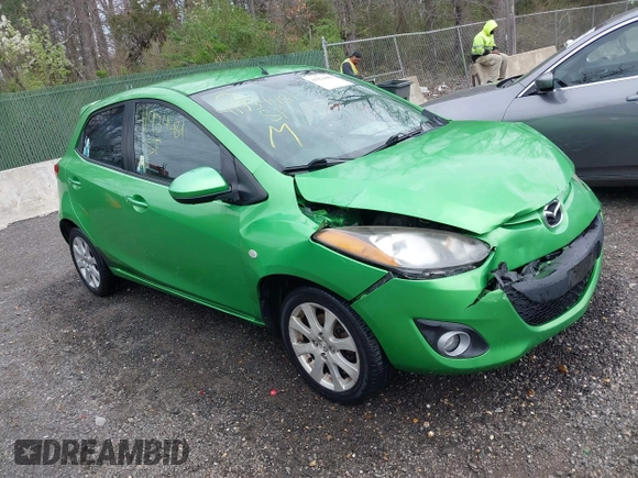 2011 Mazda 2 Sport with VIN JM1DE1HZ1B0119805, listed as a IAAI auction lot 41934481 with 122,679 mi miles. Bid and sale history available at carsss.com. Image 1.