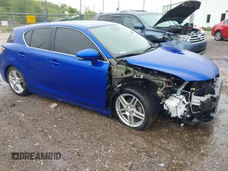 2014 Lexus CT 200h with VIN JTHKD5BH2E2178628, listed as a IAAI auction lot 42323160 with 56,281 mi miles and . Bid and sale history available at DreamBid. Image 1.