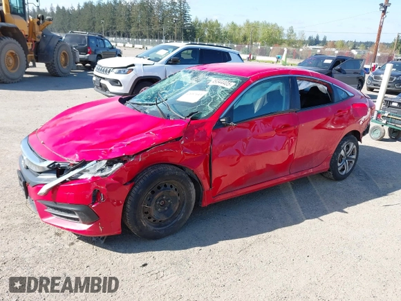 2016 Honda Civic Sedan LX with VIN 2HGFC2F56GH530741, listed as a IAAI auction lot 42057643 with 108,518 mi miles. Bid and sale history available at carsss.com. Image 15.