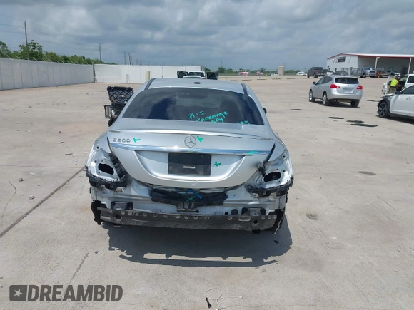 2016 Mercedes-Benz C 300 with VIN 55SWF4JBXGU165273, listed as a IAAI auction lot 42175112 with 104,261 mi miles and . Bid and sale history available at DreamBid. Image 16.