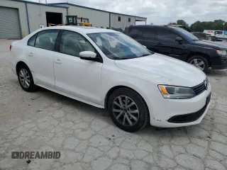 2012 Volkswagen Jetta SE with VIN 3VWDP7AJ3CM328539, listed as a Copart auction lot 62225475 with 145,159 mi miles and Salvage title. Bid and sale history available at DreamBid. Image 4.