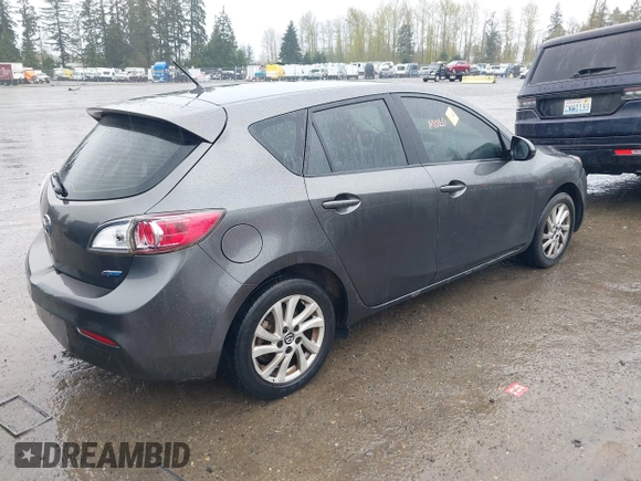 2013 Mazda 3 i Touring with VIN JM1BL1LP5D1840757, listed as a IAAI auction lot 41932440 with Not Provided miles and . Bid and sale history available at carsss.com. Image 4.
