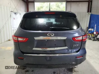 2013 Infiniti JX35 with VIN 5N1AL0MM5DC351673, listed as a Copart auction lot 72179644 with 125,038 mi miles and Salvage Title. Bid and sale history available at carsss.com. Image 6.