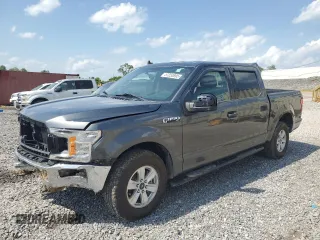 2020 Ford F-150 XL with VIN 1FTEW1E50LFA62966, listed as a Copart auction lot 57250895 with 91,320 mi miles and Salvage title. Bid and sale history available at DreamBid. Image 1.