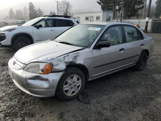 2003 Honda Civic DX with VIN 2HGES16193H623639, listed as a Copart auction lot 84345474 with 110,909 mi miles and Clean Title. Bid and sale history available at carsss.com. Image 1.
