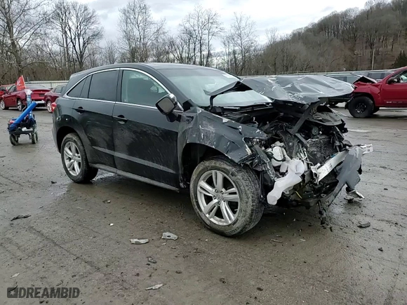 2013 Acura RDX with VIN 5J8TB3H38DL001619, listed as a Copart auction lot 47689225 with 0 mi miles and Salvage Title. Bid and sale history available at carsss.com. Image 11.