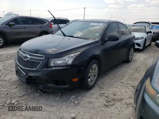 2014 Chevrolet Cruze LS with VIN 1G1PA5SH9E7448370, listed as a Copart auction lot 66185853 with 115,144 mi miles and Salvage Title. Bid and sale history available at carsss.com. Image 1.