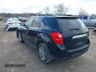 2012 Chevrolet Equinox LT w/1LT with VIN 2GNFLDE54C6395106, listed as a IAAI auction lot 41974997 with 160,021 mi miles. Bid and sale history available at carsss.com. Image 3.