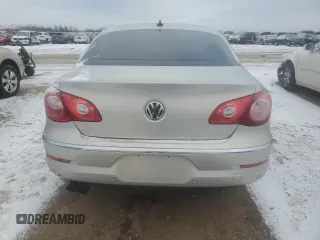 2010 Volkswagen CC with VIN WVWHP9AN7AE547929, listed as a Copart auction lot 88708825 with 158,812 mi miles and Salvage Title. Bid and sale history available at DreamBid. Image 6.