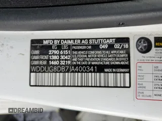 2018 Mercedes-Benz S 560 with VIN WDDUG8DB7JA400341, listed as a Copart auction lot 44409025 with 81,280 mi miles and Clean Title. Bid and sale history available at carsss.com. Image 13.