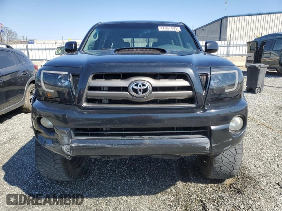 2009 Toyota Tacoma PreRunner with VIN 3TMJU62N59M074769, listed as a Copart auction lot 47067495 with 196,707 mi miles and Salvage Title. Bid and sale history available at carsss.com. Image 5.