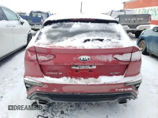 2020 Kia Forte GT with VIN KNAF45A73L5061144, listed as a Copart auction lot 42035535 with 71,499 mi miles and Salvage Title. Bid and sale history available at carsss.com. Image 6.
