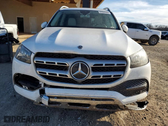 2020 Mercedes-Benz GLS 450 with VIN 4JGFF5KE2LA130256, listed as a Copart auction lot 47644455 with 91,785 mi miles and Salvage title. Bid and sale history available at DreamBid. Image 5.