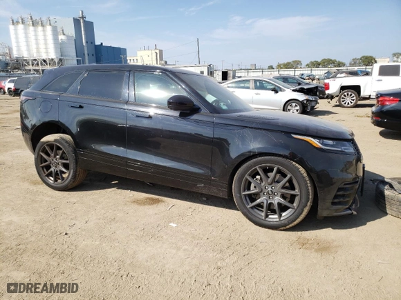 2021 Land Rover Range Rover Velar R-Dynamic S with VIN SALYT2EU6MA308591, listed as a Copart auction lot 71941494 with 18,857 mi miles and Salvage Title. Bid and sale history available at carsss.com. Image 4.