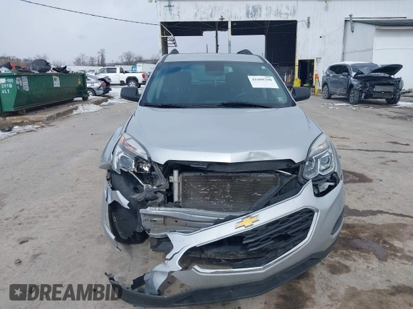 2016 Chevrolet Equinox LS with VIN 2GNFLEEK0G6189248, listed as a IAAI auction lot 41609298 with 93,026 mi miles. Bid and sale history available at carsss.com. Image 12.