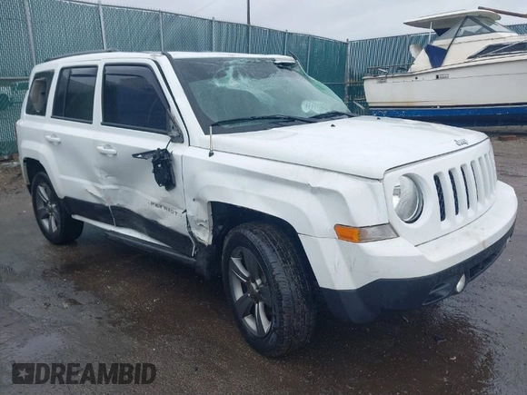 2015 Jeep Patriot Latitude with VIN 1C4NJRFB3FD154333, listed as a IAAI auction lot 41732679 with 66,739 mi miles and . Bid and sale history available at DreamBid. Image 1.