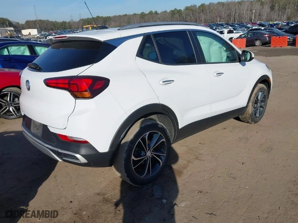 2020 Buick Encore GX Select with VIN KL4MMDSL1LB120851, listed as a IAAI auction lot 41459859 with 137941 miles. Bid and sale history available at carsss.com. Image 4.