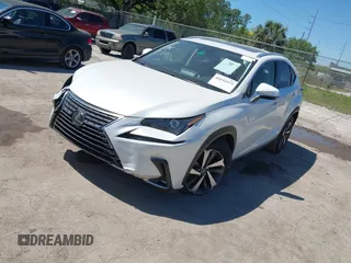 2021 Lexus NX with VIN JTJGARDZ1M5024614, listed as a IAAI auction lot 41641475 with 55,778 mi miles. Bid and sale history available at carsss.com. Image 16.