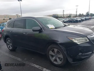 2016 Acura MDX with VIN 5FRYD3H23GB007677, listed as a IAAI auction lot 41586346 with 104,586 mi miles. Bid and sale history available at carsss.com. Image 13.