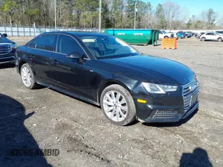 2018 Audi A4 Premium with VIN WAUKMAF41JN018702, listed as a IAAI auction lot 41770021 with 68,128 mi miles. Bid and sale history available at carsss.com. Image 1.