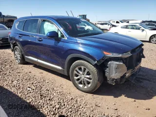 2020 Hyundai Santa Fe SE with VIN 5NMS23AD8LH161853, listed as a Copart auction lot 49668585 with 130,030 mi miles and Salvage Title. Bid and sale history available at carsss.com. Image 4.
