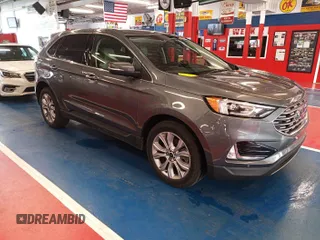 2021 Ford Edge Titanium with VIN 2FMPK4K95MBA50355, listed as a IAAI auction lot 42821253 with 109,191 mi miles and . Bid and sale history available at DreamBid. Image 6.