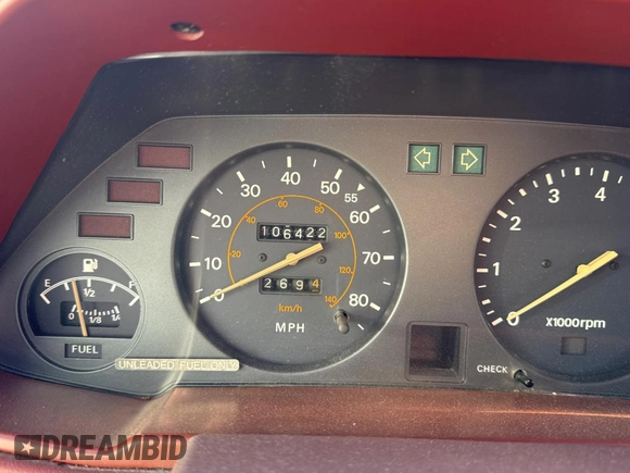 1980 Datsun 280ZX z VIN HS130198111, wystawiony jako Copart lot #84153084 z przebiegiem 106 400 mil mil oraz Tytuł czysty. Historia ofert i sprzedaży dostępna na DreamBid. Obrazek 8.