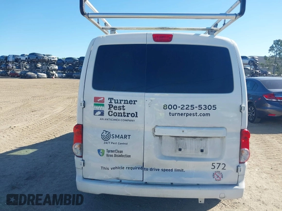 2019 Nissan NV200 S with VIN 3N6CM0KN5KK708621, listed as a IAAI auction lot 41837098 with 97,986 mi miles and . Bid and sale history available at DreamBid. Image 17.