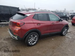 2022 Buick Encore GX Essence with VIN KL4MMGSL2NB120927, listed as a Copart auction lot 84793944 with 26,774 mi miles and Salvage title. Bid and sale history available at DreamBid. Image 3.