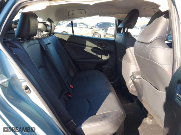 2019 Toyota Prius L Eco with VIN JTDKARFU5K3098982, listed as a IAAI auction lot 41295370 with 1 mi miles. Bid and sale history available at carsss.com. Image 8.