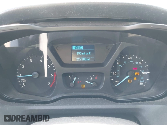 2015 Ford Transit Cargo with VIN 1FTYE1YM1FKA21664, listed as a IAAI auction lot 42086151 with 227,108 mi miles. Bid and sale history available at carsss.com. Image 7.