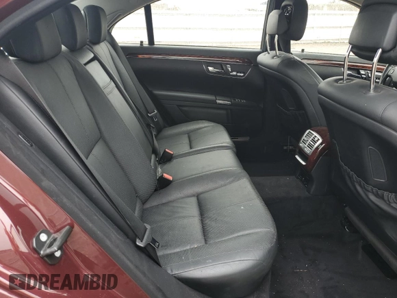 2008 Mercedes-Benz S 550 with VIN WDDNG86X98A194012, listed as a Copart auction lot 57961635 with 158,747 mi miles and Salvage title. Bid and sale history available at DreamBid. Image 10.