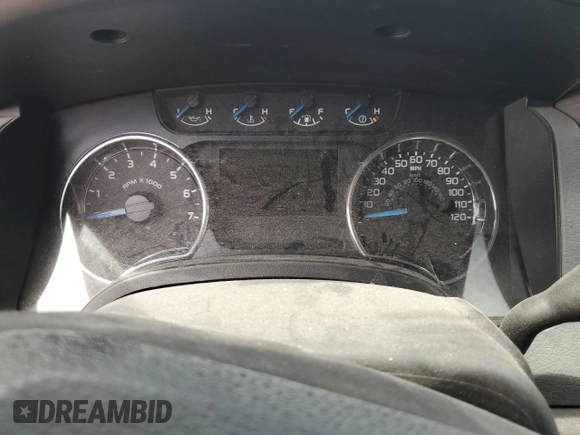 2014 Ford F-150 XL with VIN 1FTEX1CM7EKD10552, listed as a Copart auction lot 63090035 with Not provided miles and Salvage title. Bid and sale history available at DreamBid. Image 9.