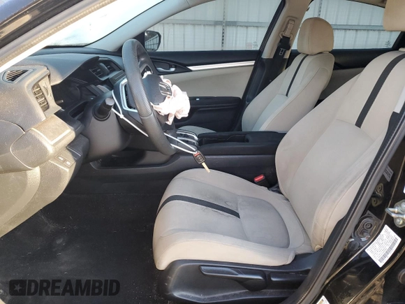 2016 Honda Civic Sedan LX with VIN 2HGFC2F51GH529383, listed as a Copart auction lot 48741615 with 102,407 mi miles and Salvage Title. Bid and sale history available at carsss.com. Image 7.