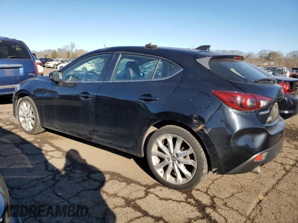 2014 Mazda 3 S Touring with VIN JM1BM1L39E1205634, listed as a Copart auction lot 42619665 with 118,100 mi miles and Salvage Title. Bid and sale history available at DreamBid. Image 2.