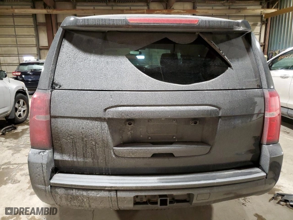 2015 Chevrolet Tahoe Commercial with VIN 1GNSK2EC4FR718793, listed as a Copart auction lot 84749724 with 122,342 mi miles and Salvage Title. Bid and sale history available at carsss.com. Image 6.