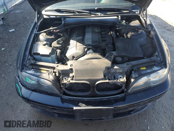 2006 BMW 3 Series 325Ci with VIN WBABW33446PX87975, listed as a Copart auction lot 44385775 with 115,093 mi miles and Salvage Title. Bid and sale history available at carsss.com. Image 11.