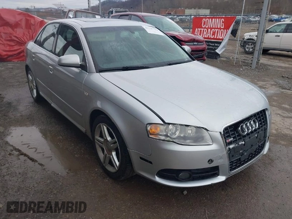 2008 Audi A4 2.0T with VIN WAUDF78E68A110062, listed as a IAAI auction lot 41727732 with 122,633 mi miles and . Bid and sale history available at DreamBid. Image 1.