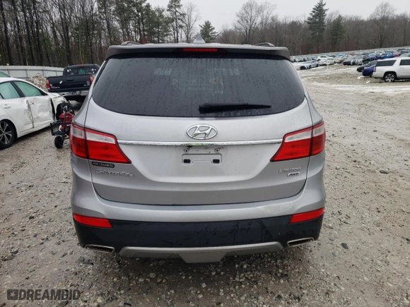 2016 Hyundai Santa Fe XL Limited with VIN KM8SNDHFXGU152912, listed as a Copart auction lot 83467084 with 30,625 mi miles and Salvage Title. Bid and sale history available at carsss.com. Image 6.