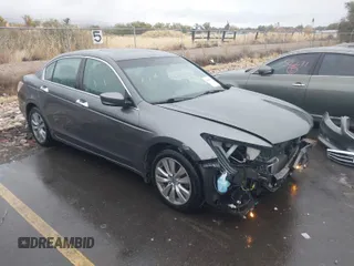 2012 Honda Accord EX-L z VIN 1HGCP3F80CA023480, wystawiony jako IAAI lot #40819493 z przebiegiem 160 461 mil mil oraz . Historia ofert i sprzedaży dostępna na DreamBid. Obrazek 1.